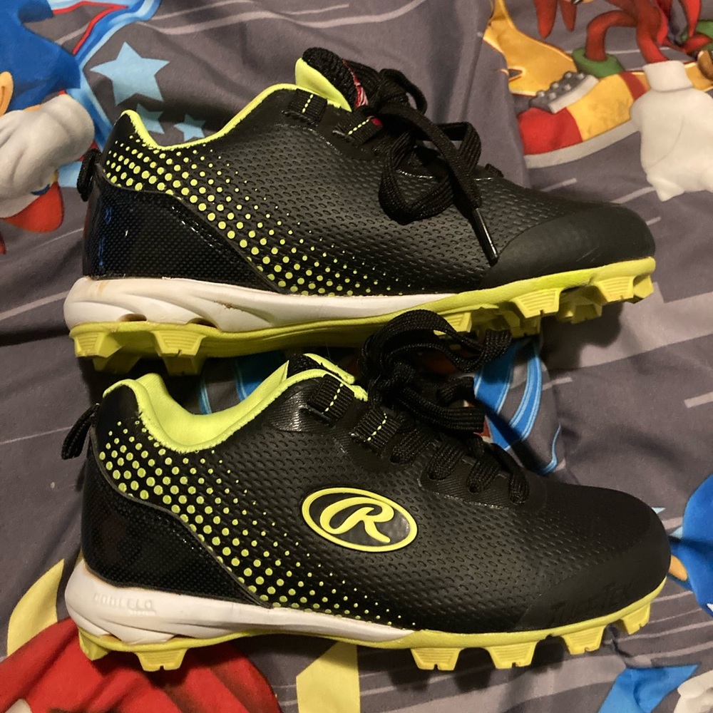 Boys Rawlings Coolflo Baseball Cleats